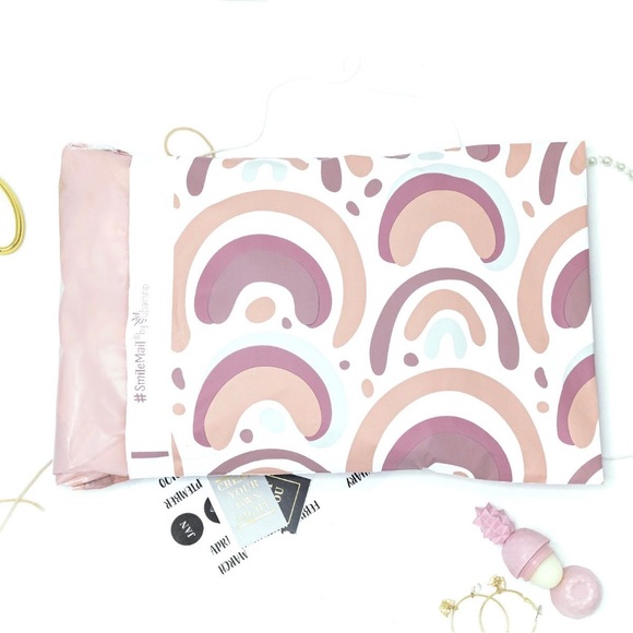 Boho Rainbow 🌈 Poly Mailers 10x13 Pack of 25 - Picture 3 of 3